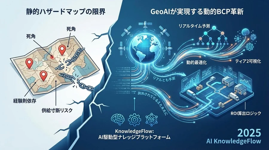 なぜ今、サプライチェーンに「地理空間AI（GeoAI）」が必要なのか - Section Image