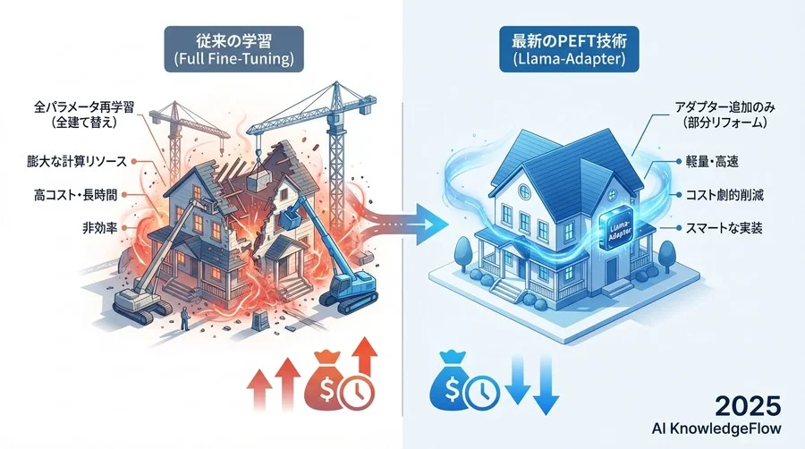 「モデル全体を再学習する」という固定観念の誤り - Section Image