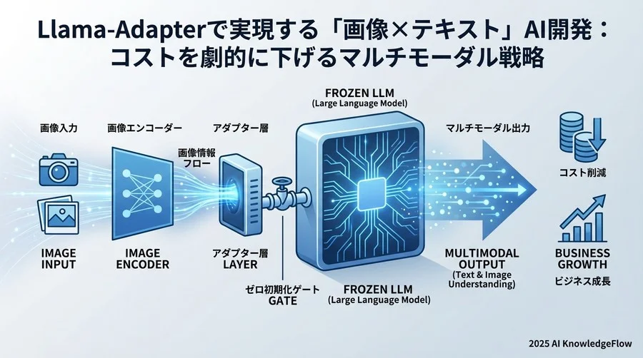 Llama-Adapterのメカニズム：プラグイン感覚で知能を拡張する - Section Image