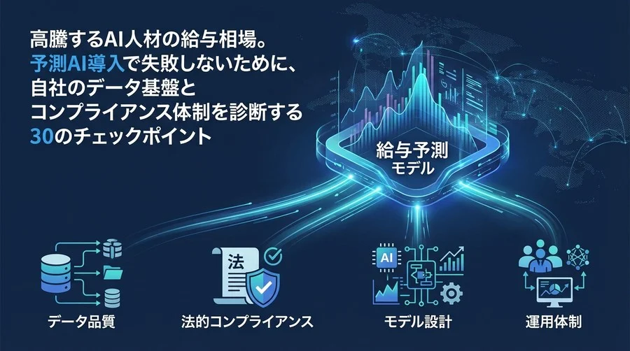シリコンバレーのAI人材採用：給与予測モデル導入で失敗しないためのデータと法務の診断ガイド