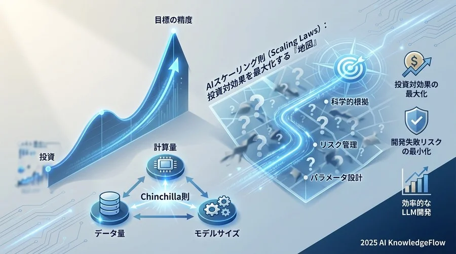 【基礎編】スケーリング則を構成する「3つの変数」の用語解説 - Section Image