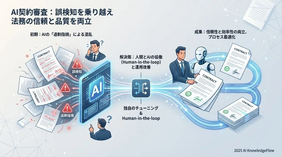3. 導入の壁：AIの「過剰指摘」と現場の混乱 - Section Image