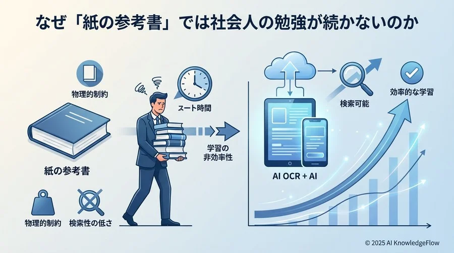 なぜ「紙の参考書」では社会人の勉強が続かないのか - Section Image