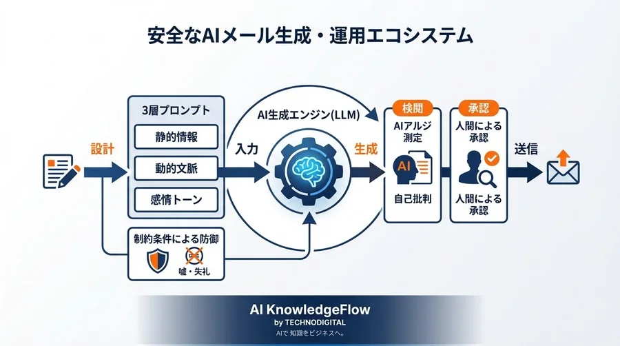 AIメールの「不自然さ」を技術的に封じる。確率論と心理学で設計する安全なパーソナライズ手法 - Conclusion Image