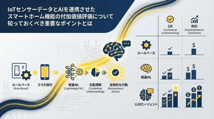 スマートホームAIの「知能」ベンチマーク：ルールベースからLLMまで、UXとROIを徹底比較