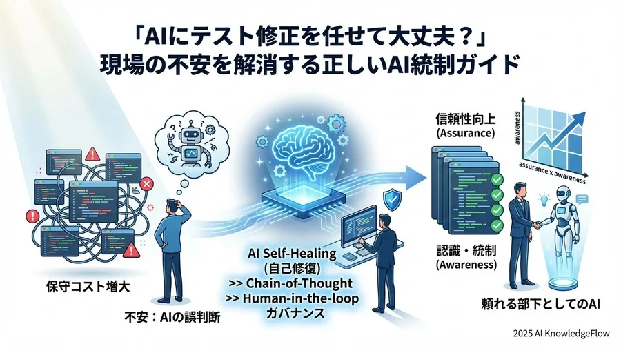 誤解③：「AIテストツールはブラックボックスで原因解析ができない」 - Section Image 3