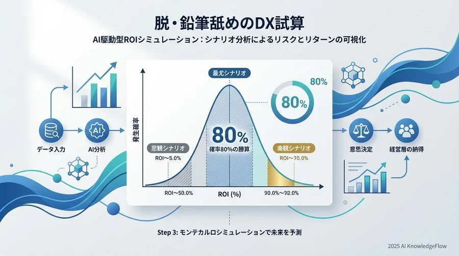Step 3: シナリオ分析によるリスクとリターンの可視化 - Section Image