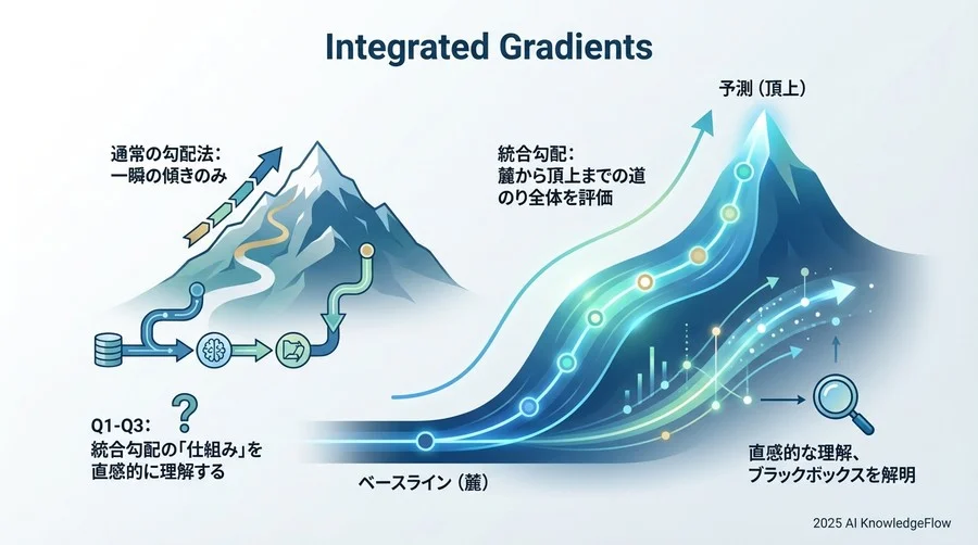 Q1-Q3: 統合勾配の「仕組み」を直感的に理解する - Section Image