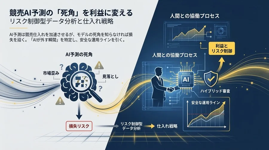 競売AI予測の「死角」を利益に変える：リスク制御型データ分析と仕入れ戦略