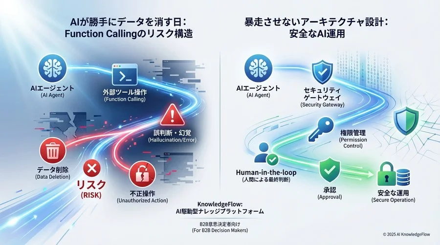 リスク評価マトリクス：操作権限の危険度判定 - Section Image