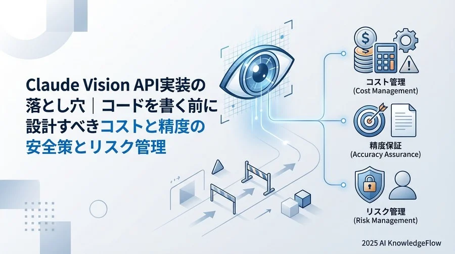 1. 【コスト対策】画像サイズとトークン計算の「安全ライン」を引く - Section Image