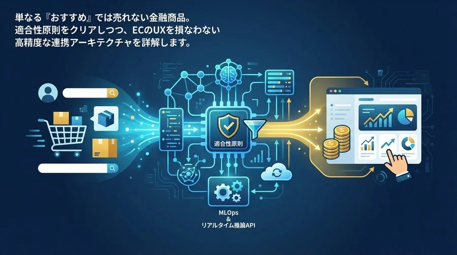 ECサイト向け金融レコメンドエンジンの構築：適合性原則とUXを両立するMLアーキテクチャ実装詳解