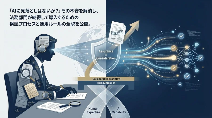 「AIに見落としはないか？」法務が納得した利用規約リスク検知の自動化と協働運用の全貌【実証事例】
