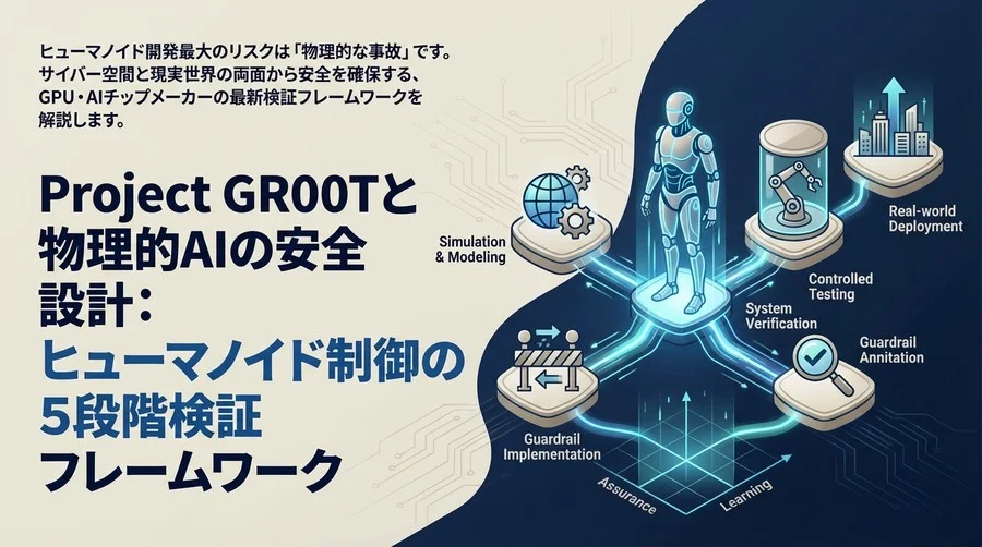 Project GR00Tと物理的AIの安全設計：ヒューマノイド制御の5段階検証フレームワーク