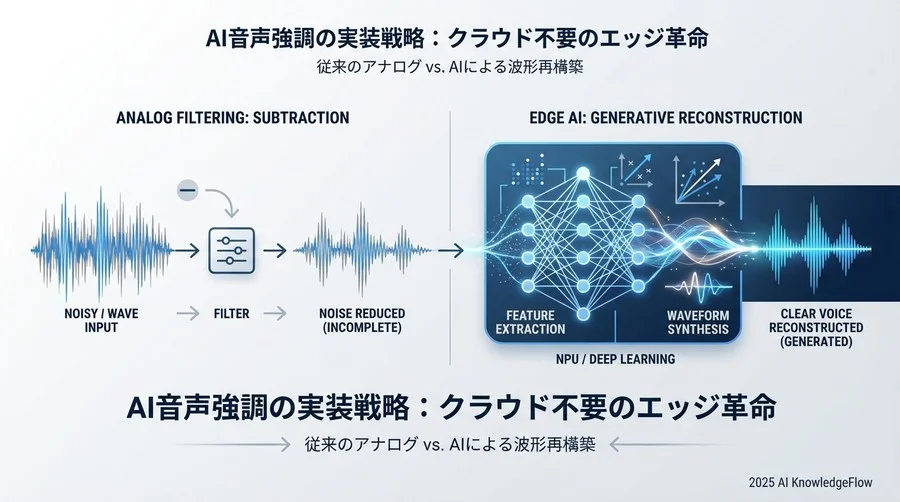 【技術の視点】ディープラーニングによる「音声強調」は従来と何が違うのか - Section Image
