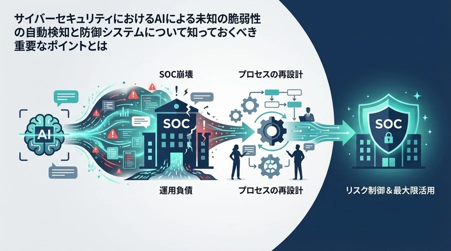 AIによる脆弱性検知がSOCを崩壊させる時：運用負債を回避するプロセスの再設計
