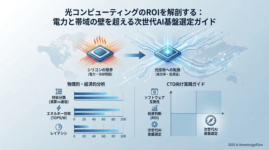 評価軸1：エネルギー効率（TOPS/W）の実効性検証 - Section Image