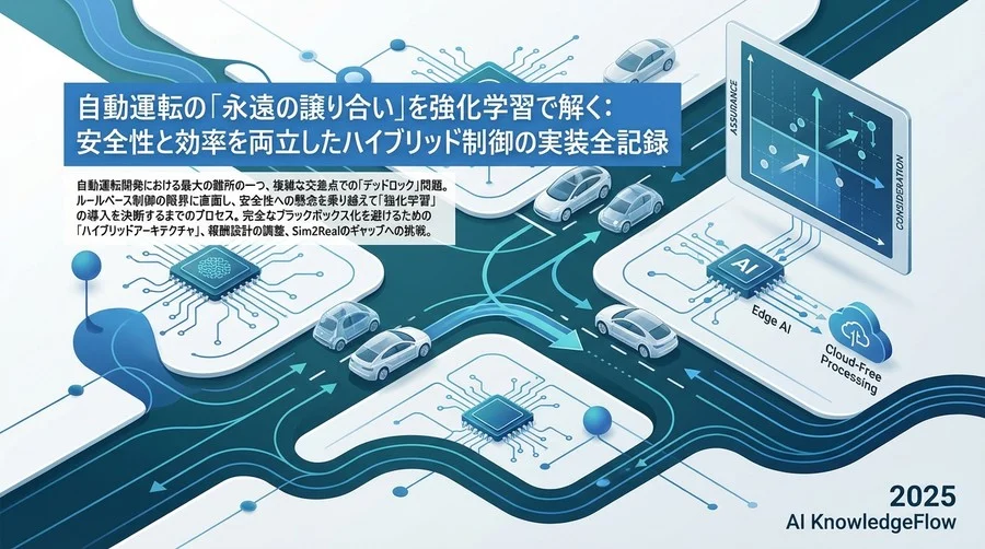 実装の壁と突破口：報酬設計のジレンマとSim2Real - Section Image