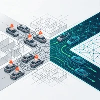 自動運転の「永遠の譲り合い」を強化学習で解く：安全性と効率を両立したハイブリッド制御の実装全記録