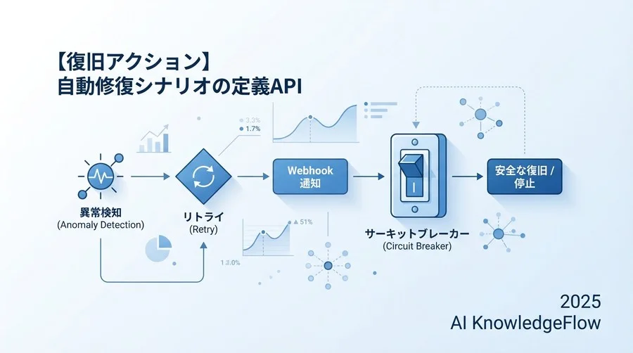 【復旧アクション】自動修復シナリオの定義API - Section Image