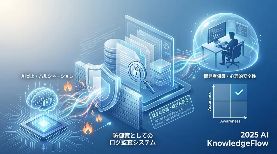 なぜ「AIログ監査」が開発者の心理的安全性に必要なのか - Section Image