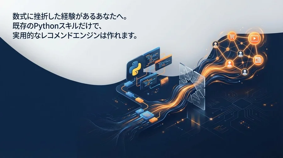 数式なしで実装するAIレコメンデーション：Python SDK選定から始めるエンジニアのための最短ガイド