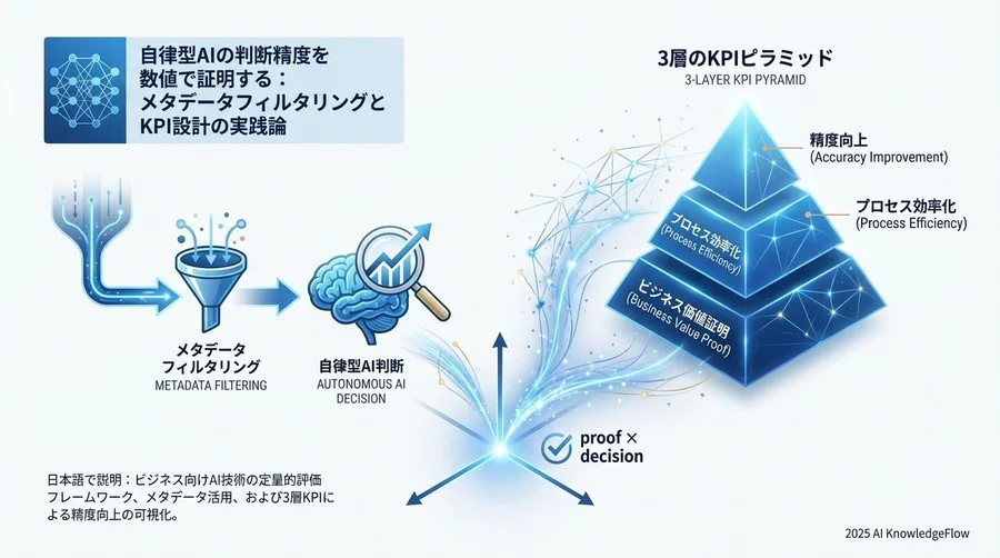 メタデータフィルタリング導入効果の測定プロセス - Section Image