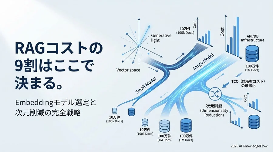 規模別コストシミュレーション：10万〜100万ドキュメントの試算 - Section Image