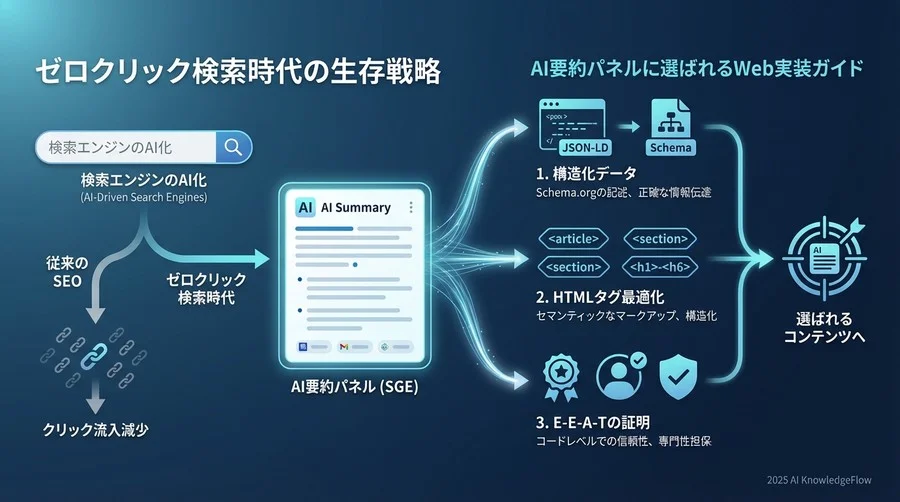 ステップ2：E-E-A-Tを技術的に証明する「著者・組織エンティティ」の定義 - Section Image
