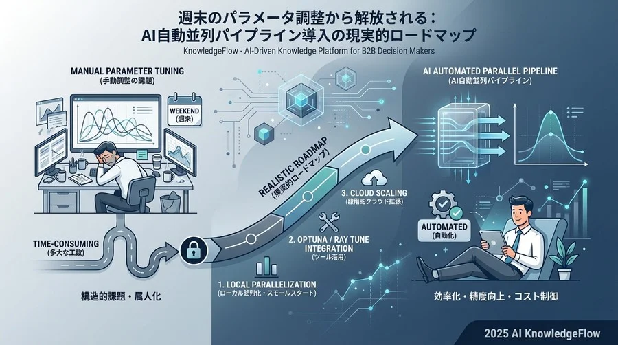 自動化への不安を解きほぐす：並列パイプラインの誤解と真実 - Section Image