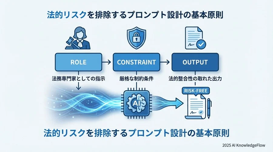 法的リスクを排除するプロンプト設計の基本原則 - Section Image
