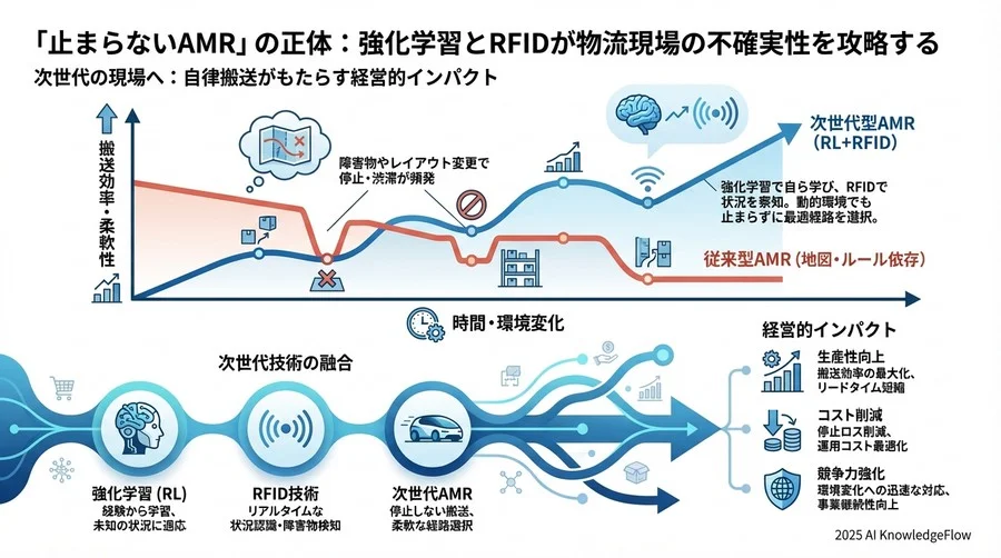 強化学習×RFIDで実現する「止まらない搬送」のメカニズム - Section Image 3