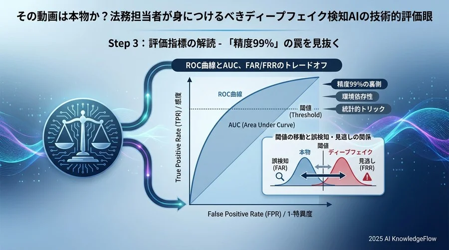 Step 3：評価指標の解読 - 「精度99%」の罠を見抜く - Section Image