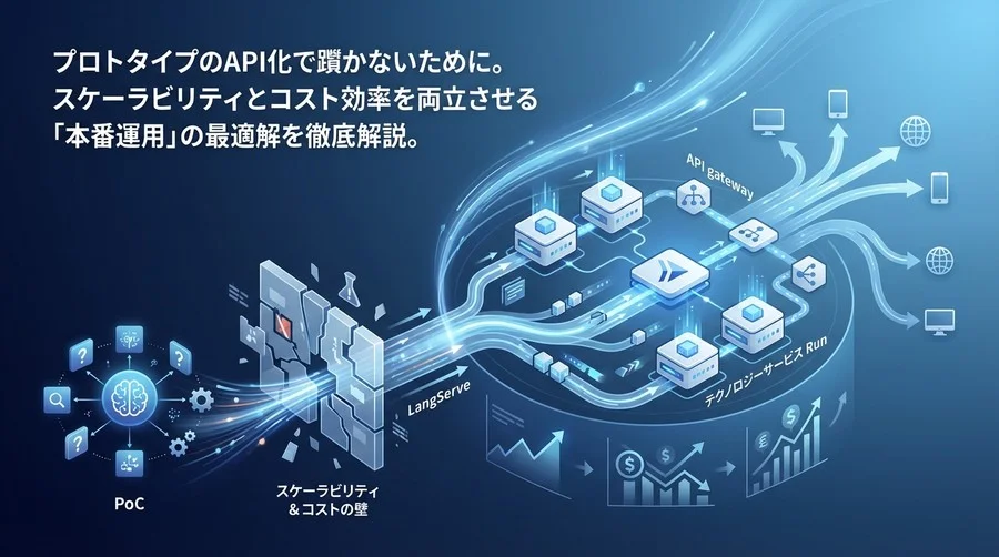本番運用で失敗しないLangServe×Cloud Run：スケーラブルなAI API構築の設計思想と実践