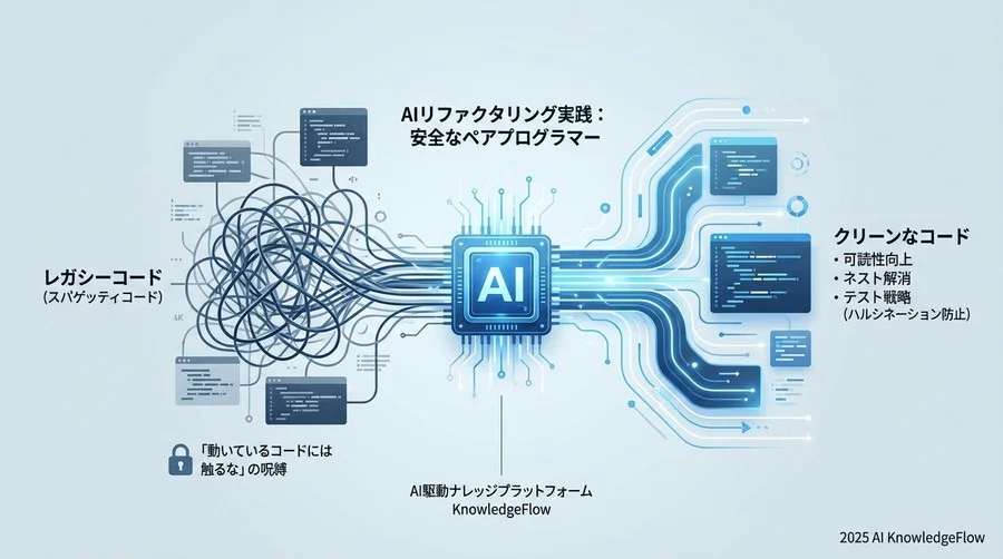 実践ステップ2：ネスト地獄からの脱出「構造の単純化」 - Section Image