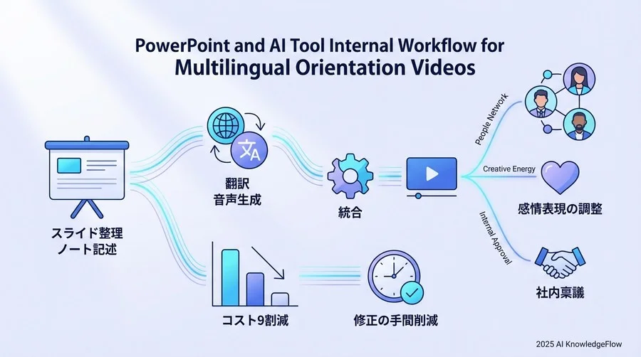 導入・実装の詳細：パワポとAIツールで完結させる内製化ワークフロー - Section Image