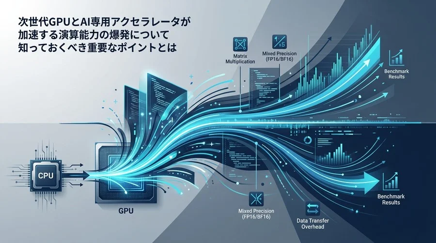 GPUの『演算能力爆発』をコードで実証する：行列積と混合精度演算のベンチマーク実験室