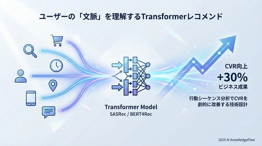 モデルアーキテクチャの選定：SASRec vs BERT4Rec - Section Image