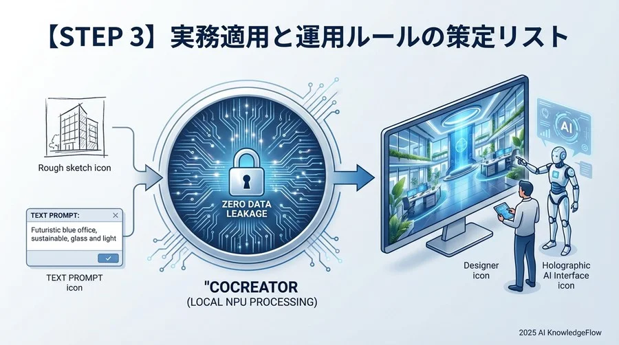 【STEP 3】実務適用と運用ルールの策定リスト - Section Image