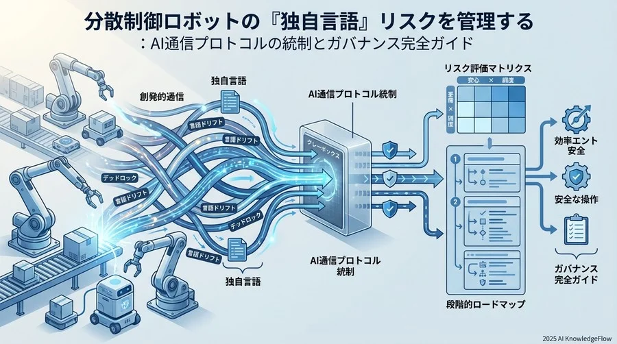 なぜ「通信プロトコル学習」はリスクを伴うのか：効率性と不確実性のトレードオフ - Section Image