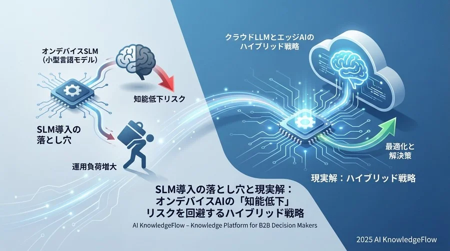 2. 技術的リスクの特定：軽量化がもたらす「知能」の低下 - Section Image