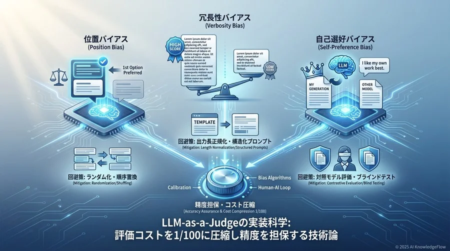 自動評価の精度を落とす「3つのバイアス」とその回避策 - Section Image