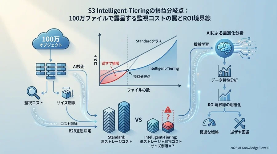 隠れコストの正体：モニタリング費用とオブジェクトサイズの制約 - Section Image