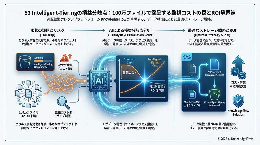 運用コストの比較：手動ライフサイクル設定 vs AI自動化 - Section Image 3