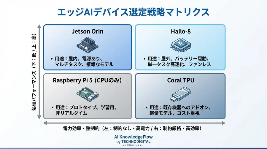 カタログ値の嘘と熱暴走の罠：実運用に耐えるエッジAIデバイス選定の真実 - Conclusion Image