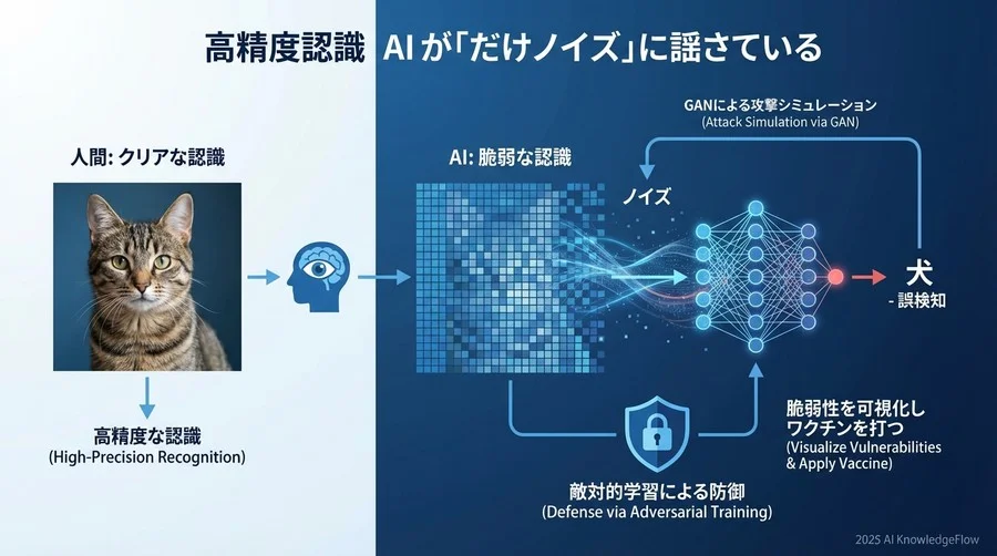 なぜ高精度なAIが「ただのノイズ」に騙されるのか - Section Image