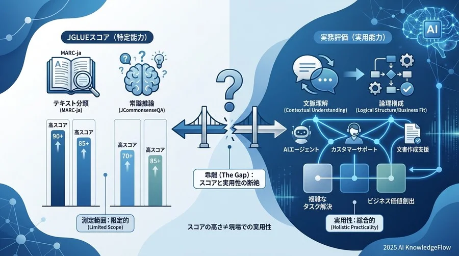 Q1 評価の解像度：JGLUEの各タスクは何を「本当に」測っているのか - Section Image