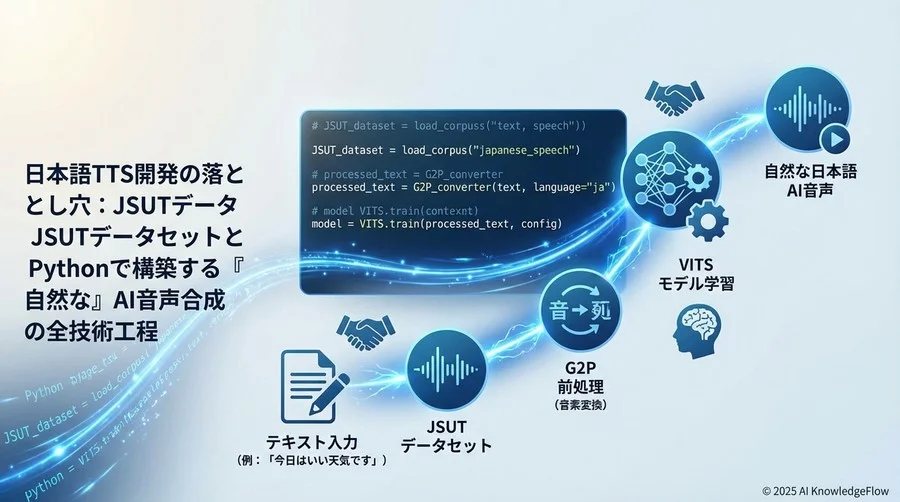 開発環境とデータセットの準備：品質を左右する「音の入り口」 - Section Image