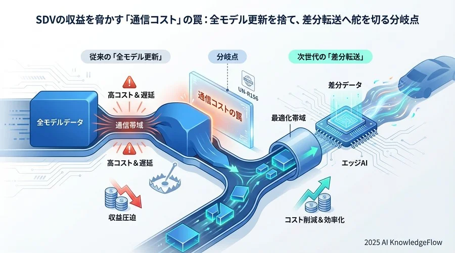 Q2 技術的洞察：「差分転送」か「モデル圧縮」か、アーキテクチャの分岐点 - Section Image