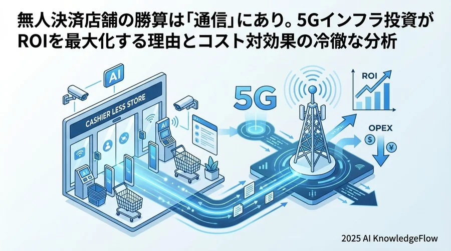 メリット分析：5G・AIインフラがもたらす定量的成果 - Section Image